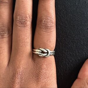 James Avery knot ring retired